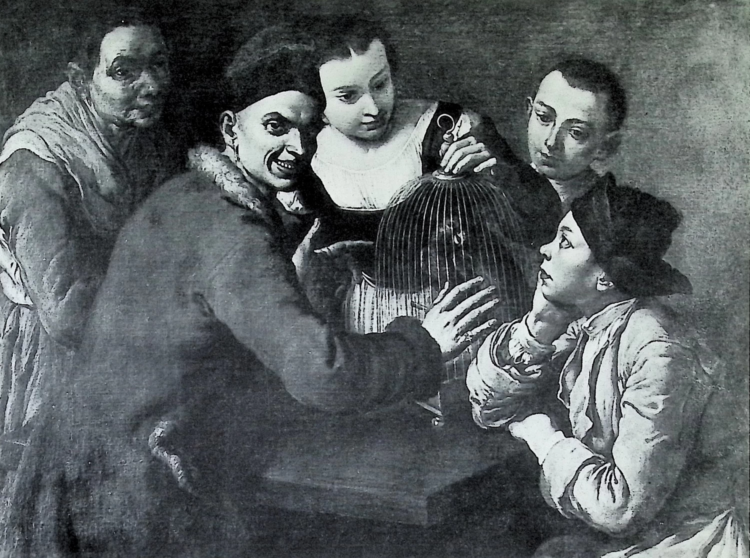 Giacomo Ceruti, il Pitocchetto - 218, Figure attorno ad un tavolo